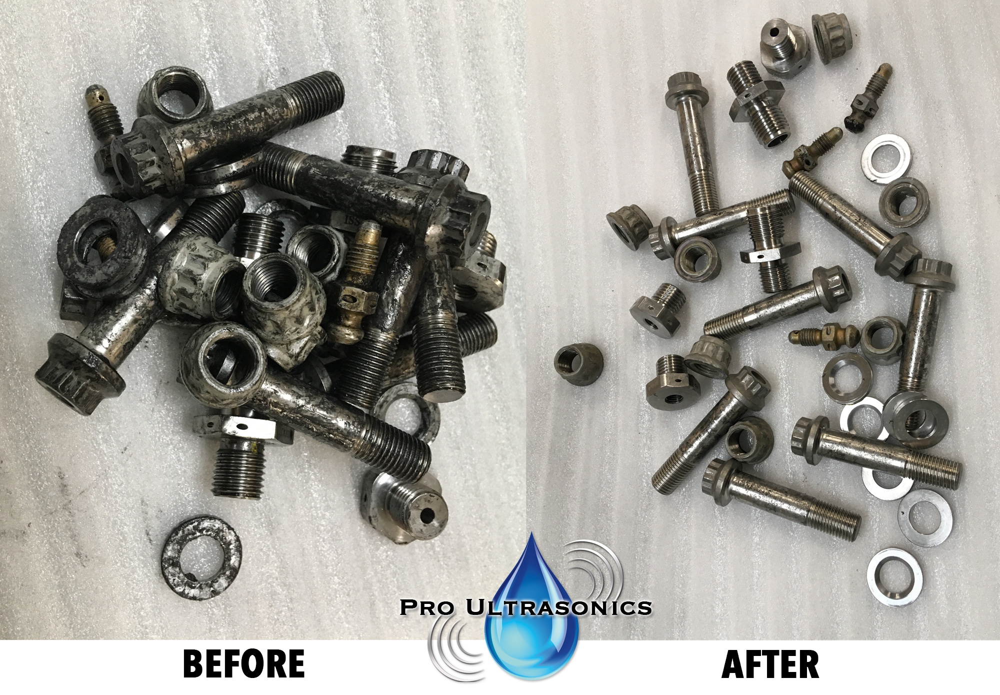 Watch Ultrasonics in Action Test Cleaning » Pro Ultrasonics